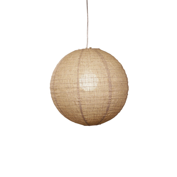 KANTO: Flax Round Linen Shade Only (Available in 40cm, 60cm & 80cm)