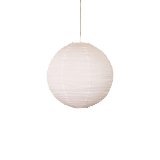 Oriel KANTO: White Round Linen Shade Only (Available in 40cm & 60cm)