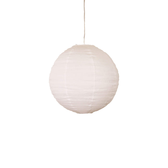 Oriel KANTO: White Round Linen Shade Only (Available in 40cm & 60cm)