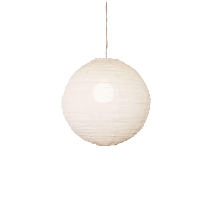 KANTO: White Round Linen Shade Only (Available in 40cm & 60cm)