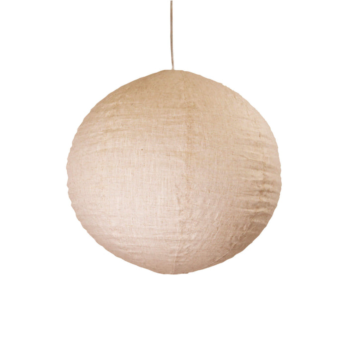 KANTO: Flax Round Linen Shade Only (Available in 40cm, 60cm & 80cm)