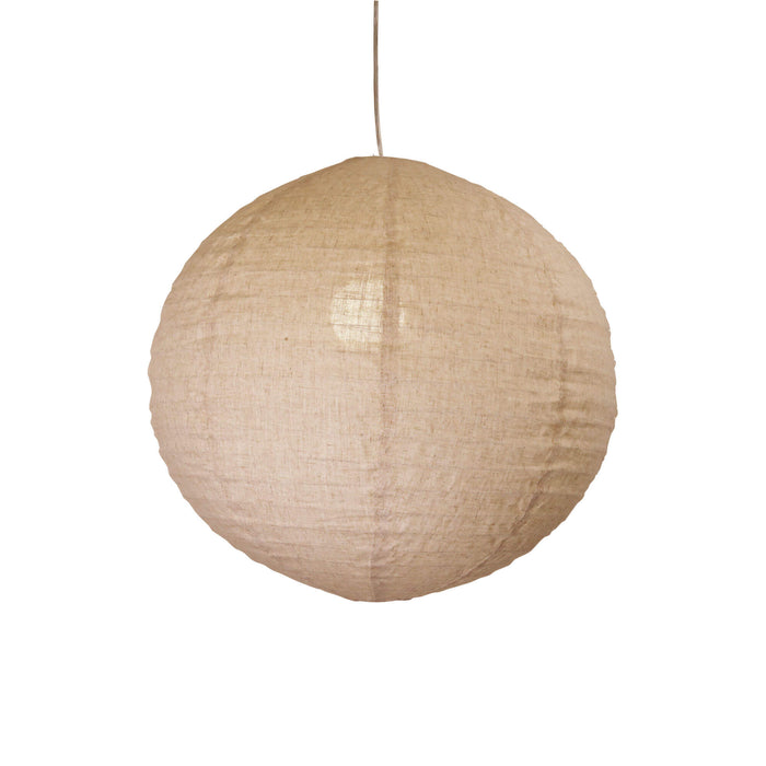 KANTO: Flax Round Linen Shade Only (Available in 40cm, 60cm & 80cm)