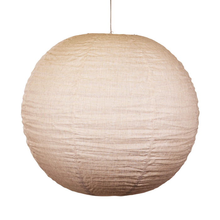 KANTO: Flax Round Linen Shade Only (Available in 40cm, 60cm & 80cm)