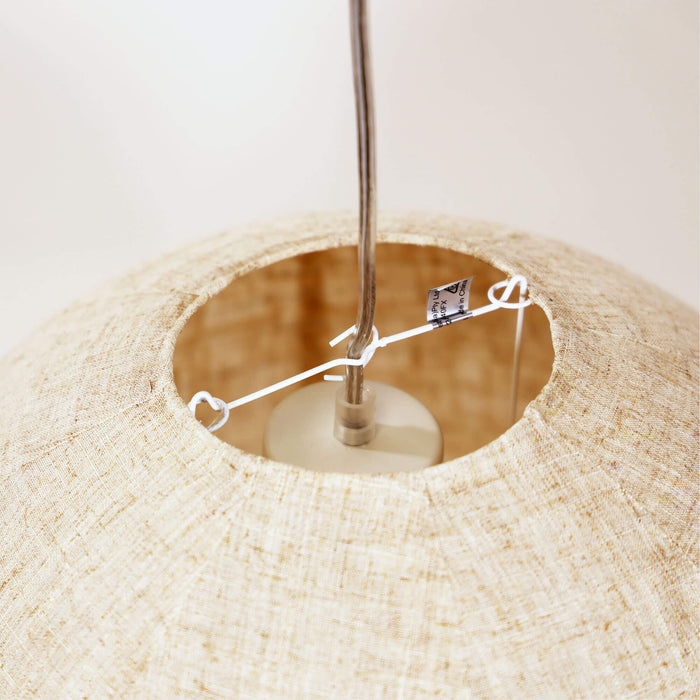 KANTO: Flax Round Linen Shade Only (Available in 40cm, 60cm & 80cm)
