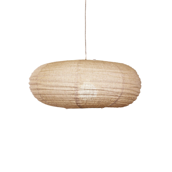 KANTO: Oval Linen Shade Only (Available in Flax & White)