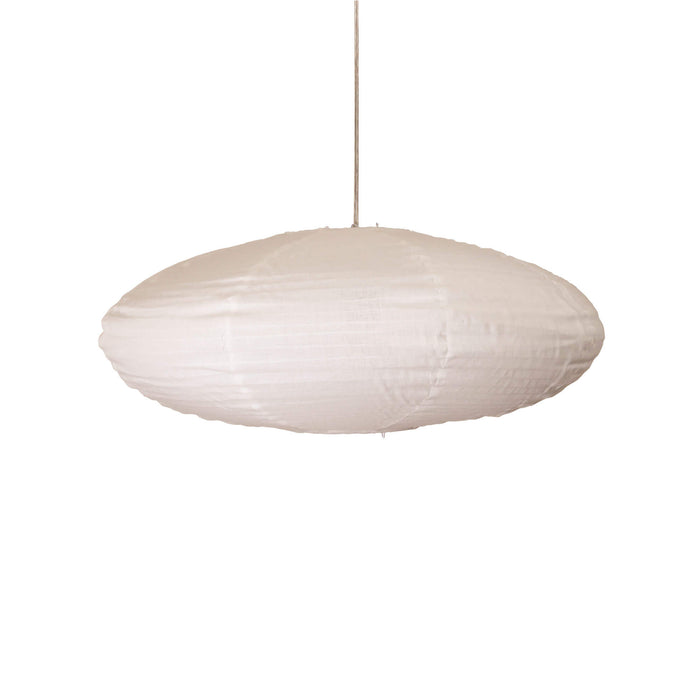 KANTO: Oval Linen Shade Only (Available in Flax & White)
