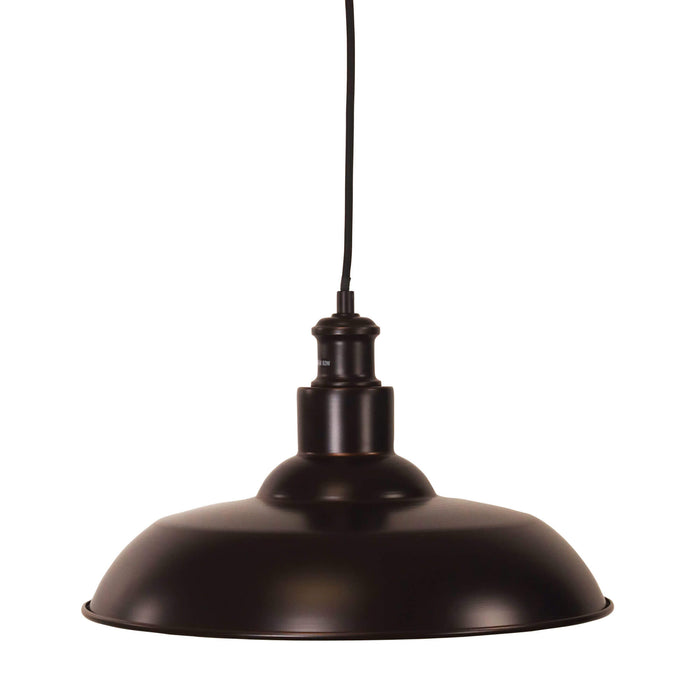 SLATER: Oil Rubbed Bronze 38cm Industrial Vintage Shade