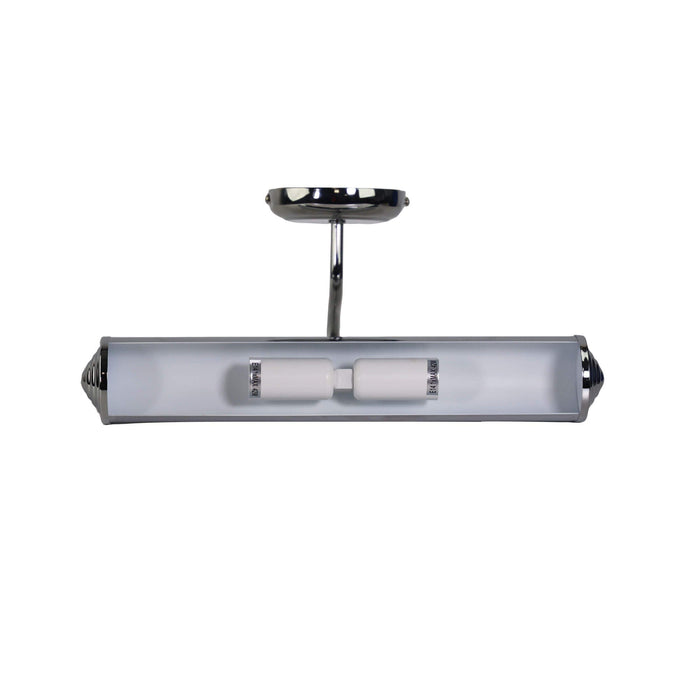 PICTURE - Traditional Chrome Plated 2 Light Interior Picture Light