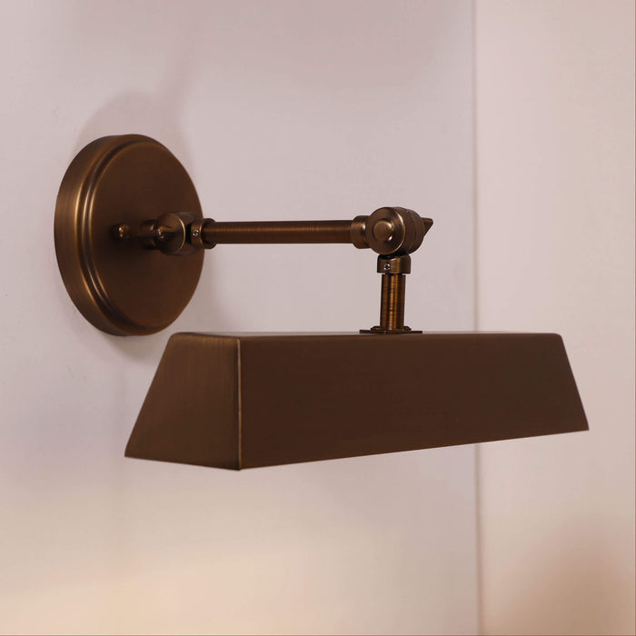 LOXBY: Metal Wall Light (Avail in Black, Bronze & Satin Brass)