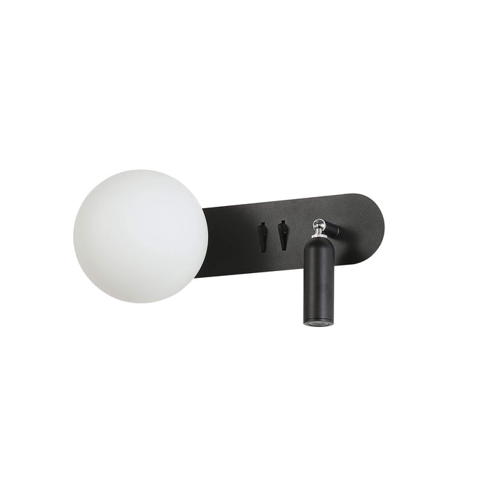 HARLOW: 2 in 1 Bedside Wall and Spot Light (Available in Black & White)