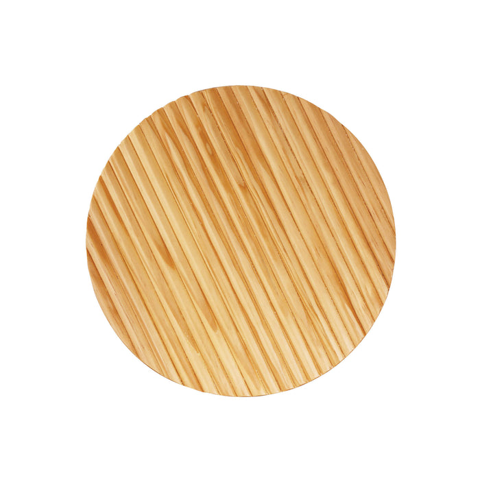 DOT: Tri-Colour LED Wall Light (Available in Black, White, Grey Marble, Green Marble, Scalloped Wood, Travertine and Natural Wood)