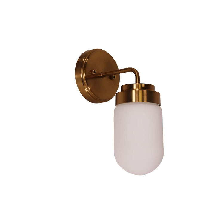 DUNBURN: Wall Sconce Vanity Wall Light (Available in Black, White & Satin Brass)