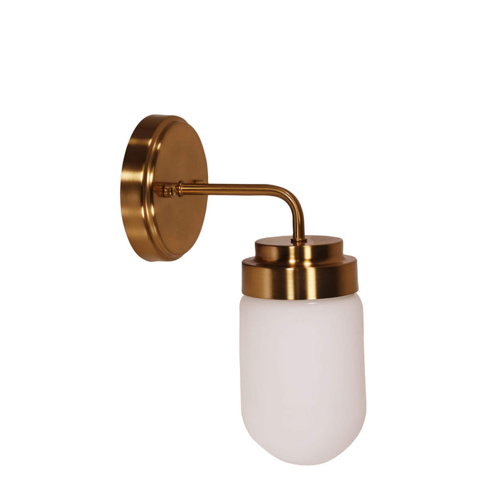 DUNBURN: Wall Sconce Vanity Wall Light (Available in Black, White & Satin Brass)