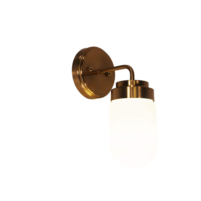 DUNBURN: Wall Sconce Vanity Wall Light (Available in Black, White & Satin Brass)