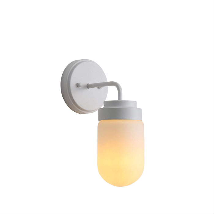 DUNBURN: Wall Sconce Vanity Wall Light (Available in Black, White & Satin Brass)