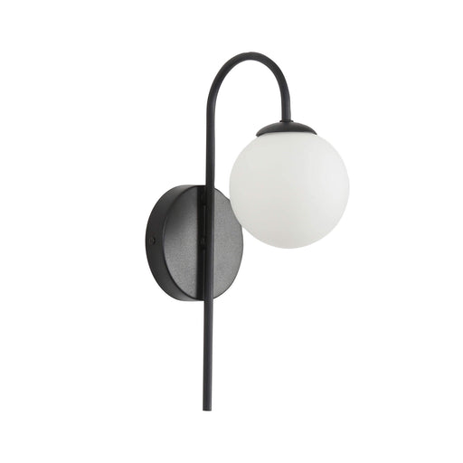 Oriel NOXE: Modern Mid-century 4W 4000K G9 Wall Light (Available in Black, White & Satin Brass)