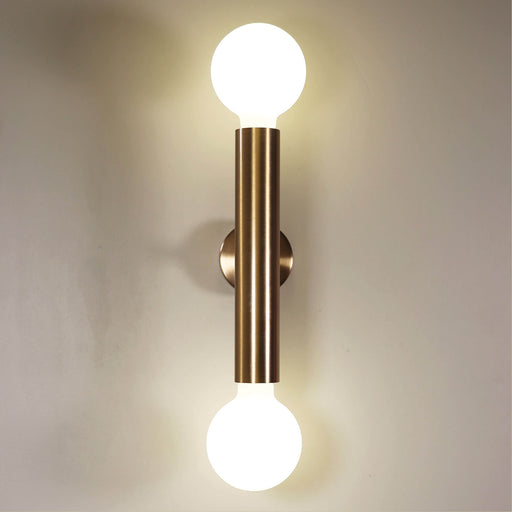 Oriel TOLI: Up/Down Indoor Wall Light (Avail in Black, Satin Brass & White)