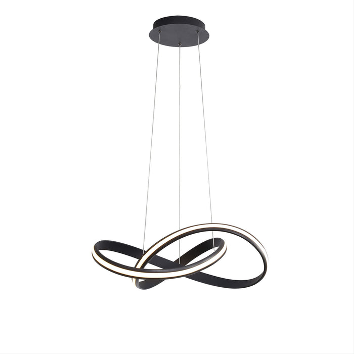 Oriel SPIRA: Dimmable CTS LED Pendant (Available in Black & White)