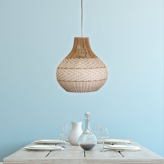 PALU: 45cm Cane Pendant Shade Only