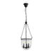Oriel WESTON: 3 Light Traditional Pendant with Glass Diffuser