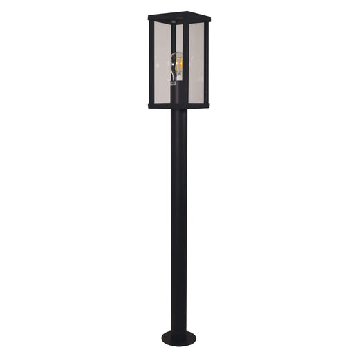 Oriel PANDORA: Black Aluminium Head Bollard Light