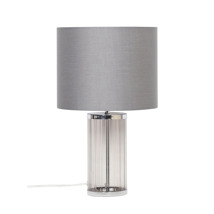 NIZIO GREY Smoke Glass Table Lamp (Buy 2 Get 1 FREE)