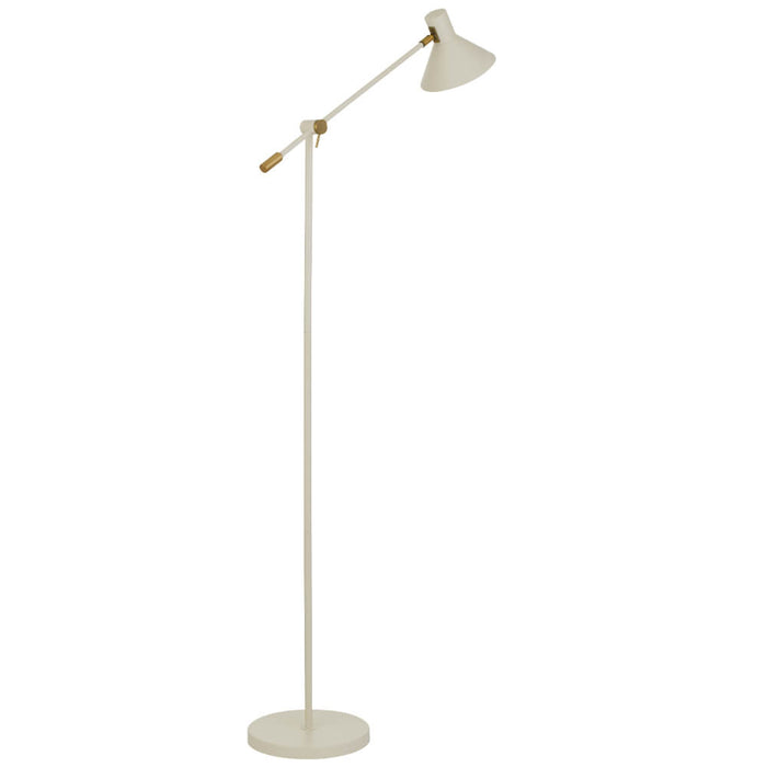 OLAV: Metal Floor Lamp with Adjustable Shades (Available in Green, Black, Orange & Beige)