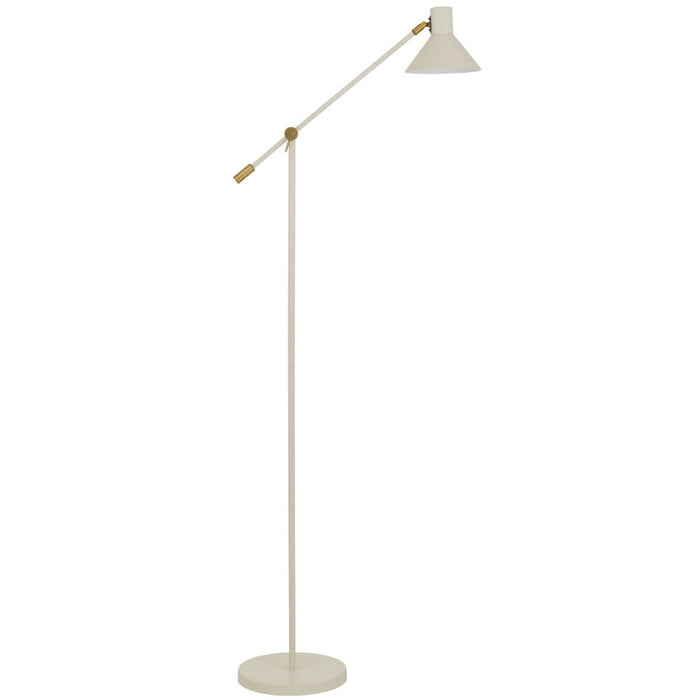 OLAV: Metal Floor Lamp with Adjustable Shades (Available in Green, Black, Orange & Beige)