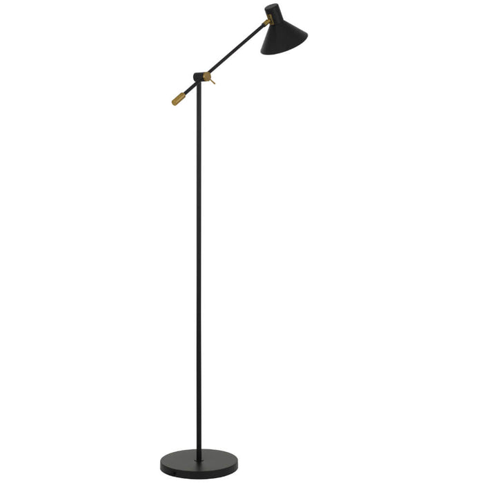 OLAV: Metal Floor Lamp with Adjustable Shades (Available in Green, Black, Orange & Beige)