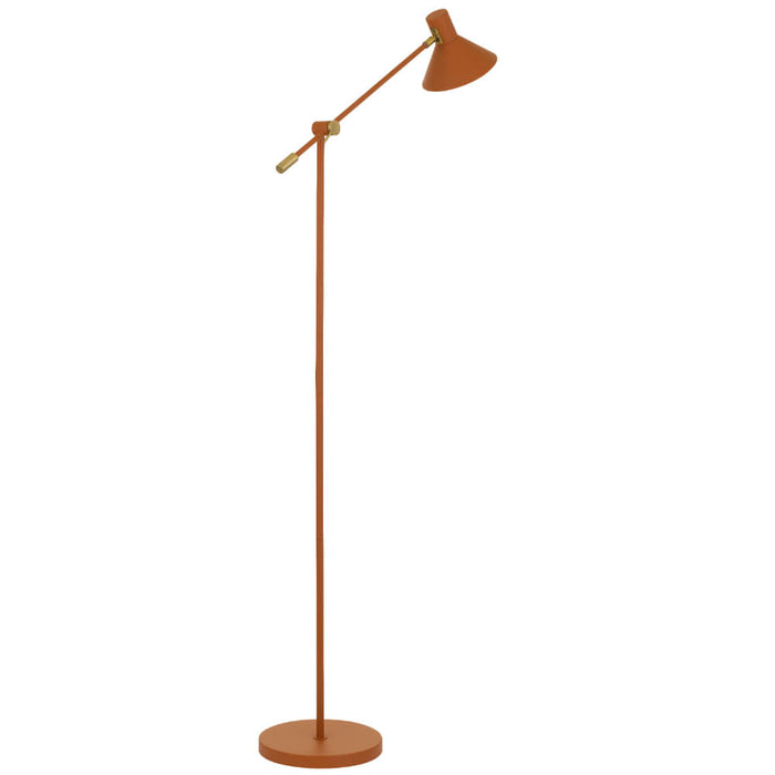 OLAV: Metal Floor Lamp with Adjustable Shades (Available in Green, Black, Orange & Beige)