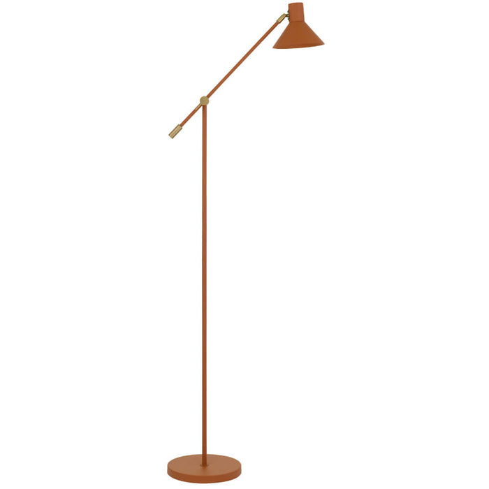 OLAV: Metal Floor Lamp with Adjustable Shades (Available in Green, Black, Orange & Beige)