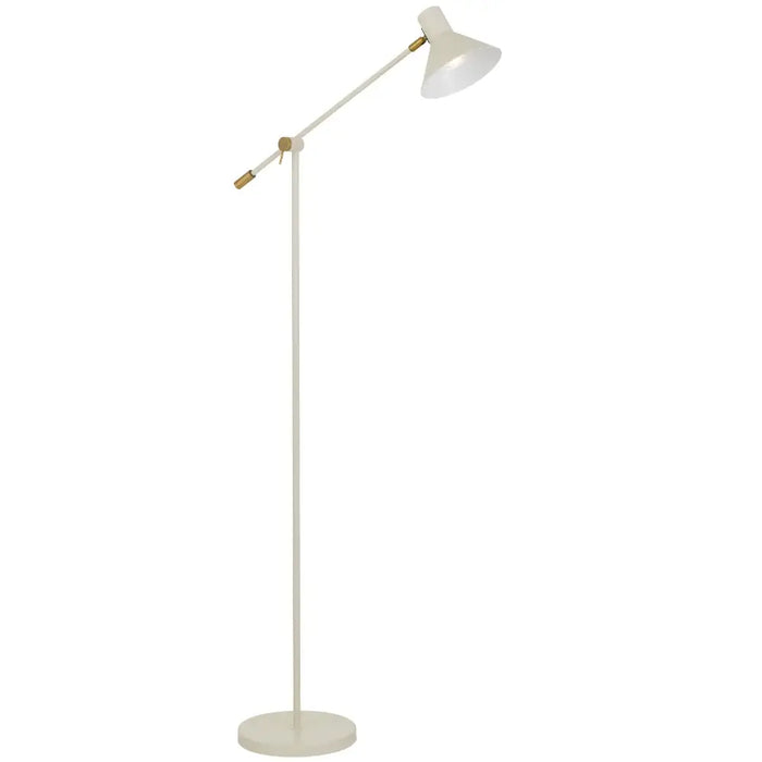 OLAV: Metal Floor Lamp with Adjustable Shades (Available in Green, Black, Orange & Beige)