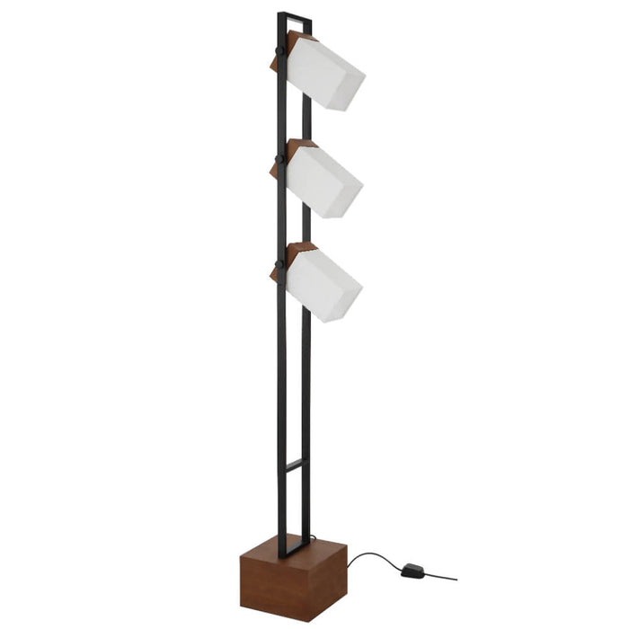 OSADA: 3 Light Modern Floor Lamp with Adjustable Lamp Shades