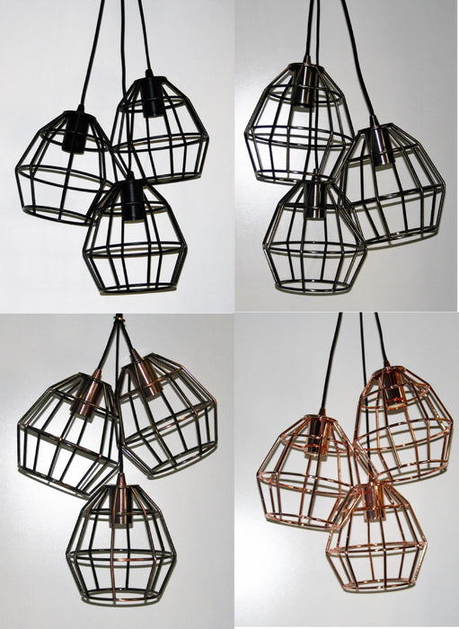 PENDANT - 3LT Cage Pendant