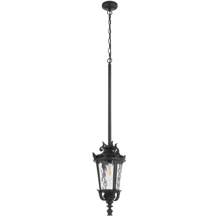 PEDRAL: Vintage Traditional Coach-Style Design Pendant Light (Available in Bronze & Black | 18cm & 23cm)