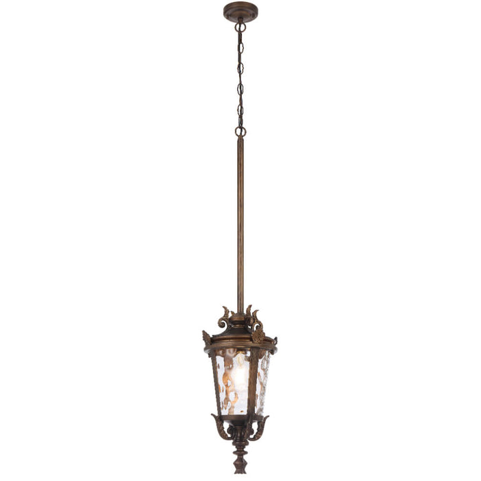 PEDRAL: Vintage Traditional Coach-Style Design Pendant Light (Available in Bronze & Black | 18cm & 23cm)