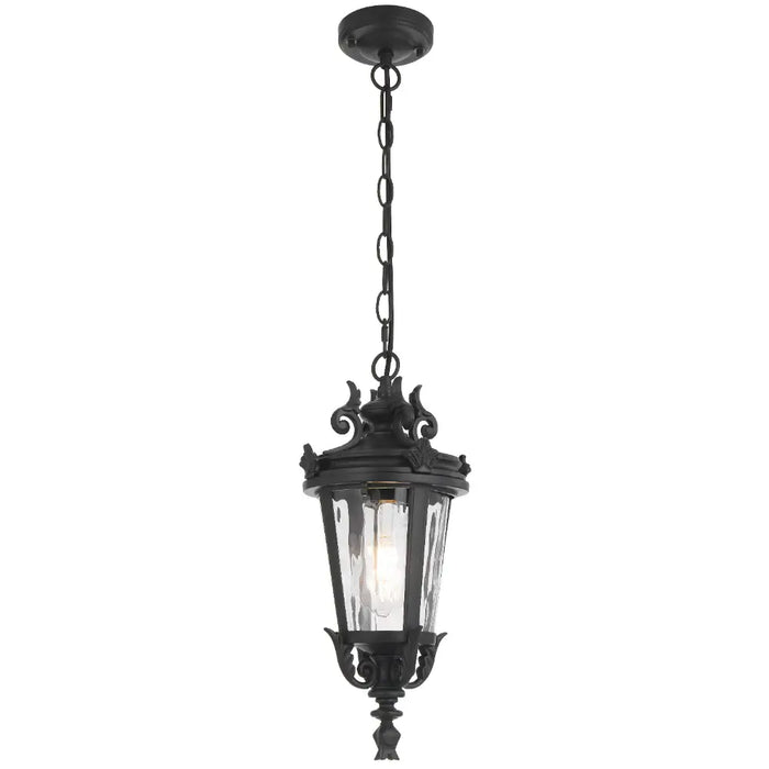 Telbix PEDRAL: Vintage Traditional Coach-Style Design Pendant Light (Available in Bronze & Black | 18cm & 23cm)
