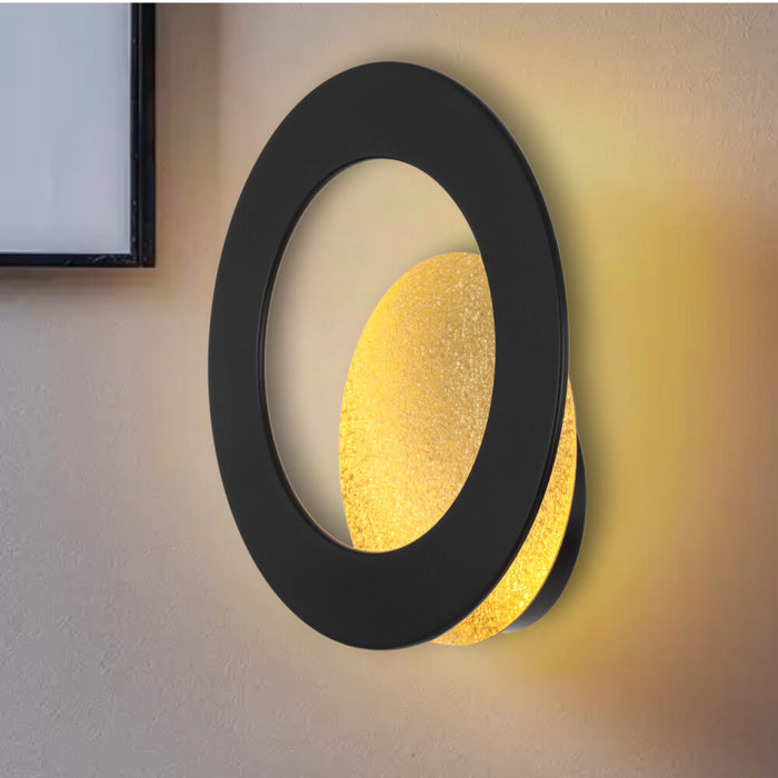 PELZER: Modern Contemporary Round LED Wall Light