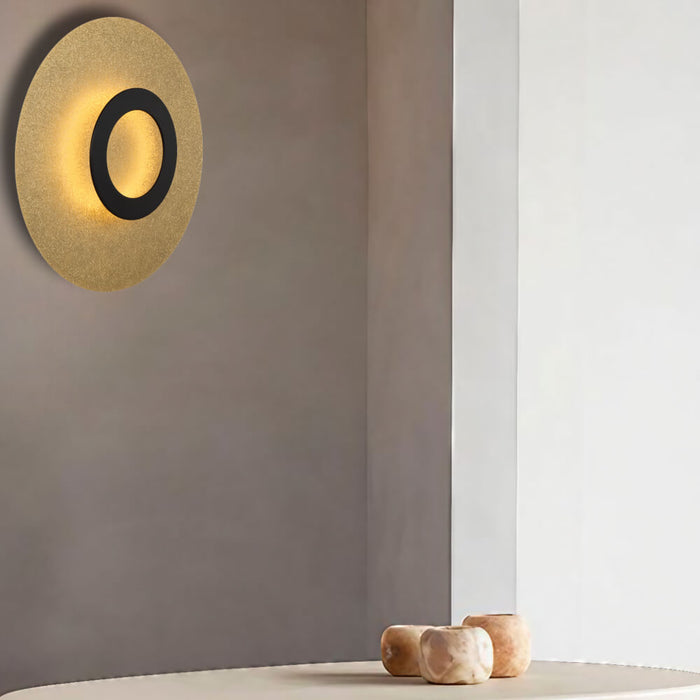 PELZER: Modern Contemporary Round LED Wall Light