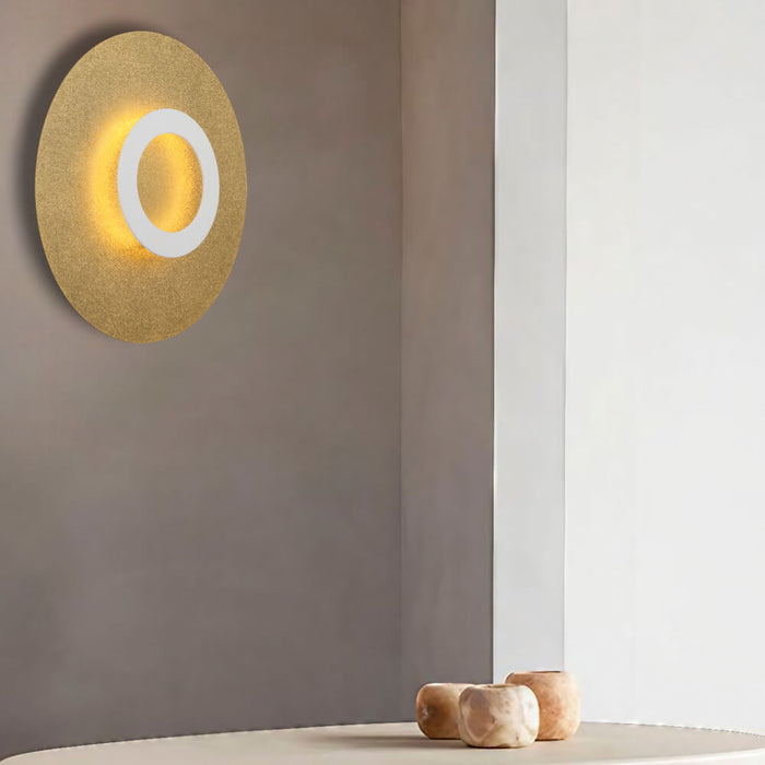 PELZER: Modern Contemporary Round LED Wall Light