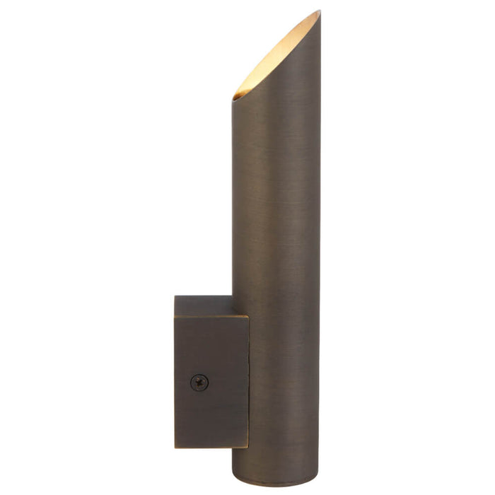 PENROS: LED Exterior Wall Light (Available in Stainless Steel, Antique Brass & Natural Brass)