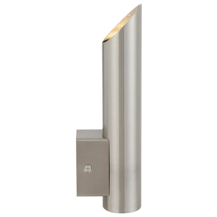 PENROS: LED Exterior Wall Light (Available in Stainless Steel, Antique Brass & Natural Brass)