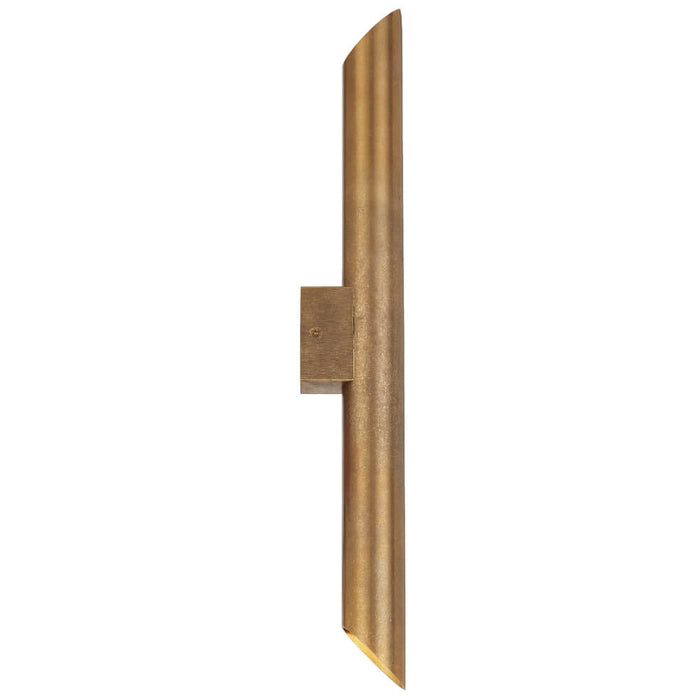 PENROS: Up/Down 2 Light LED Exterior Wall Light (Available in Stainless Steel, Antique Brass & Natural Brass)