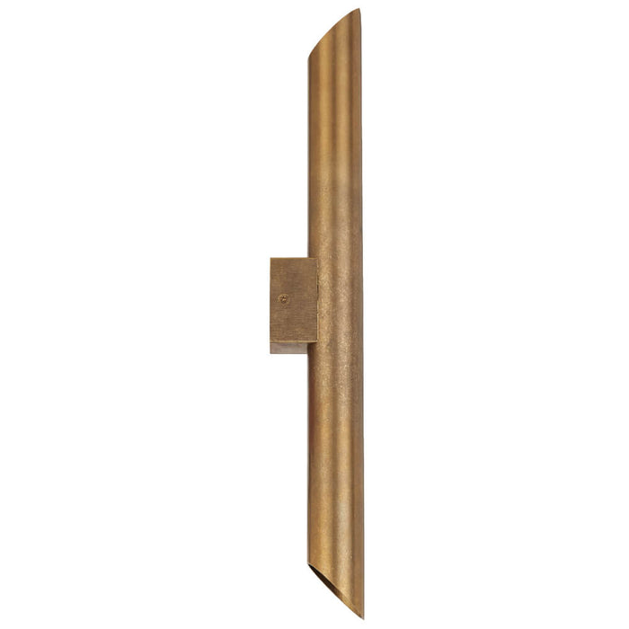 PENROS: Up/Down 2 Light LED Exterior Wall Light (Available in Stainless Steel, Antique Brass & Natural Brass)