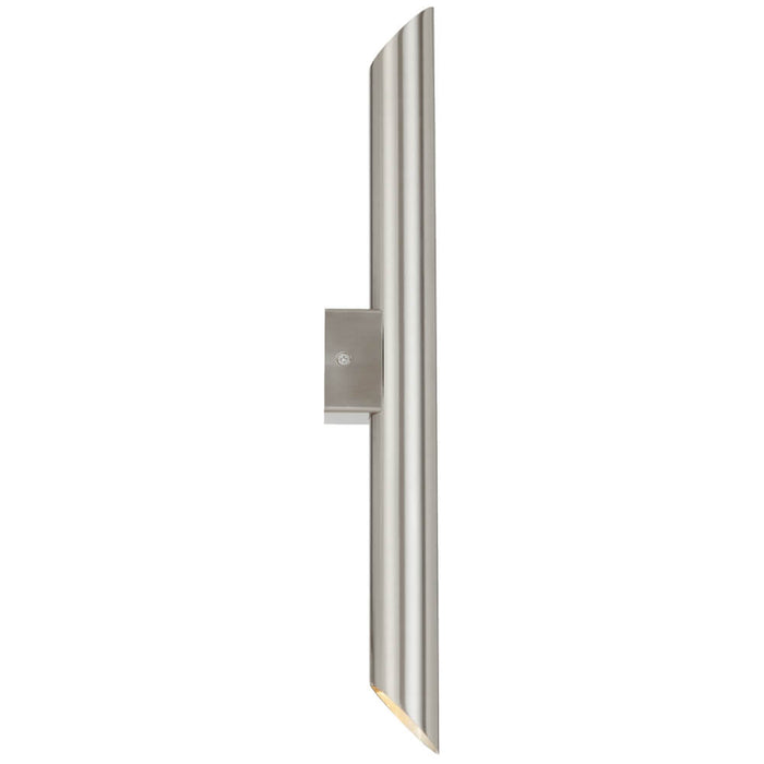 PENROS: Up/Down 2 Light LED Exterior Wall Light (Available in Stainless Steel, Antique Brass & Natural Brass)