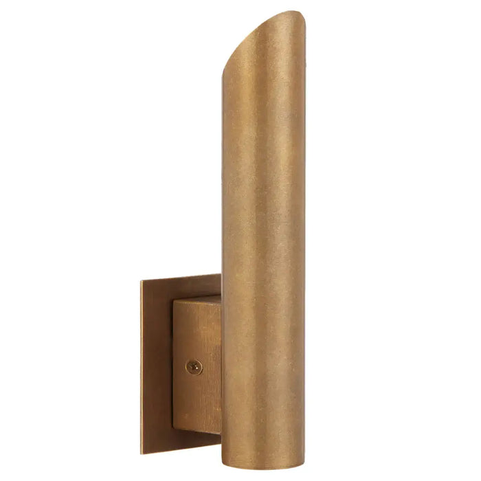 PENROS: LED Exterior Wall Light (Available in Stainless Steel, Antique Brass & Natural Brass)