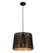 CLA PENSHADE: Laser Cut Tree Pattern Iron Interior Pendant Light (Available in Black & White)