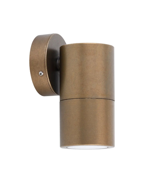 CLA GU10 IP65 Exterior Wall Lights (Available in Aged Brass & Solid Polished Brass)