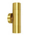 CLA GU10 IP65 Exterior Wall Pillar Spot Lights (Available in Aged Brass & Solid Polished Brass)