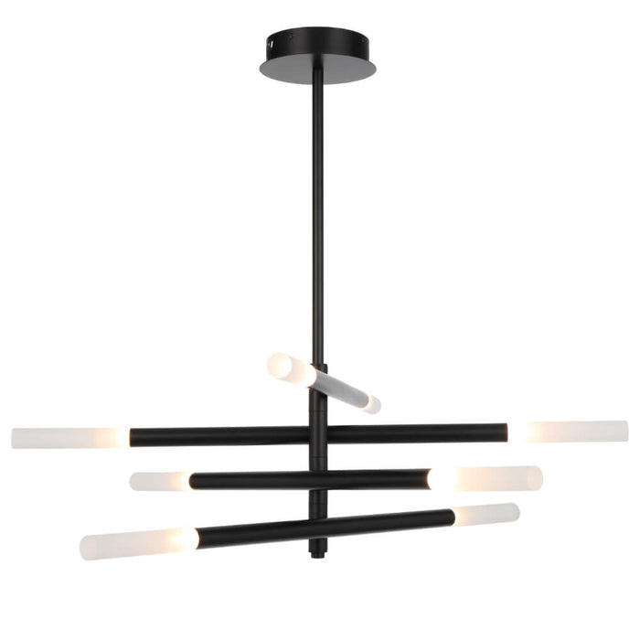 PINTA: 3000k Modern LED Pendant Light (Available in Black & Gold, 8 Light & 10 Light)